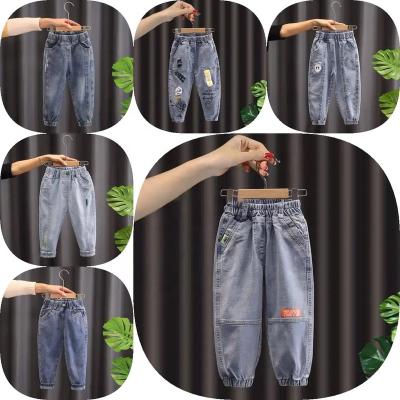 China Anti-wrinkle children's wear boys spring and autumn fashion little boys jeans new boys jeans boys for sale