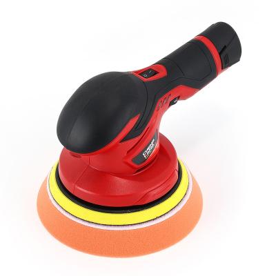 China Mini Car Polisher 6 Wireless Speed ​​Control Battery Polisher 2.5A Car Buffer Light Weight Car Polishing for sale