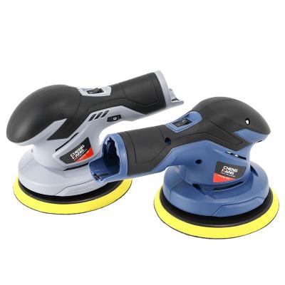 China Good Action 12V Lithium Battery Car Polisher Mini Rotary Waxing Polisher Electric Cordless Adjustable 6 Level Car Dual Speed ​​Polisher Pad for sale