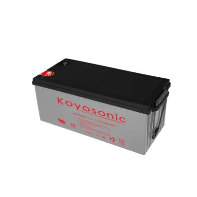 China Zyklus-Gel-Batterie-Bleisäure-Silikon-hybride Autobatterie 12v 200ah tiefes zu verkaufen