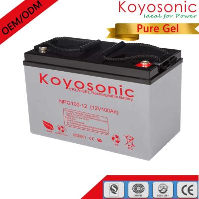 China Deep Cycle Gel Battery 100AH 200AH 250AH For Solar for sale