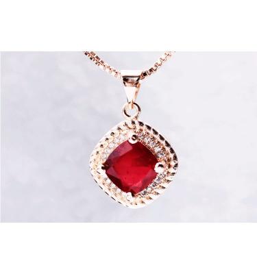 China Romantic Colorful Stone Melting Gemstones Pendants Jewelry Sets For Women Wedding for sale