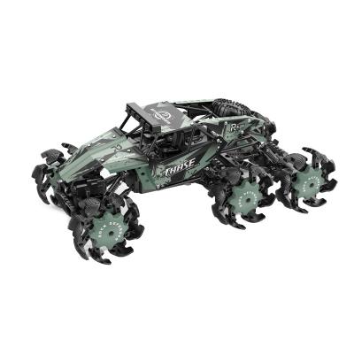 China Factory New Design 1/10 RC Radio Remote Control Explosive Wheel 6WD Climbing Car for sale