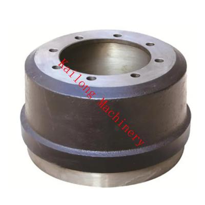 Κίνα TS16949 Truck Trailer Brake Drums Automobile Spare Parts Black Cast Iron προς πώληση