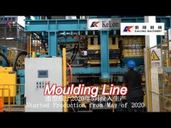 Static Pressure Automatic Moulding Line Of Green Sand Casting