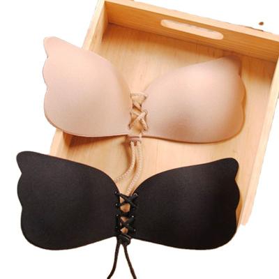 China Latest Sexy Fashion Antibacterial Design Pull Up Stick On Invisible Bra for sale