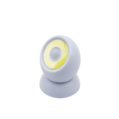 China Motion Sensor Square Sensing Lamp Indoor Light Night Light For Bedroom 75*70mm for sale