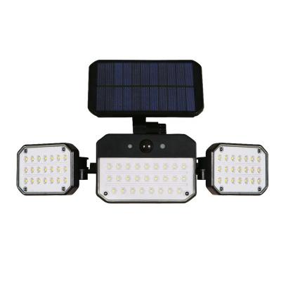 China Factory Directly IP65 Solar Sensor Outdoor Wall Led 3 Mode Light Outdoor Motion Sensor Solar Light For Garden for sale