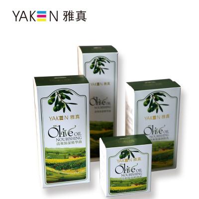 China Glossy Material Design Recycled Olive Oil Packaging Box for sale