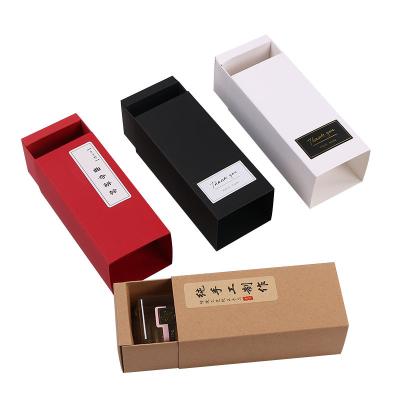 China Drawer Food Packaging Disposable Luxury Paper Box For Cake And Pie Cookie Box Luxury Packaging With Compartment for sale