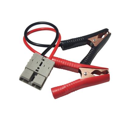 China Automotive High Quality 50A Battery Power Connector to 90mm Clip Cable Quick Battery Connector Accessory for Solar Panel for sale