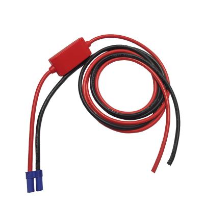 China The JKM EC5 car with silicone wire from A.W.G. 10 1.5m undervoltage protection board for connect car battery to heat car interior for sale