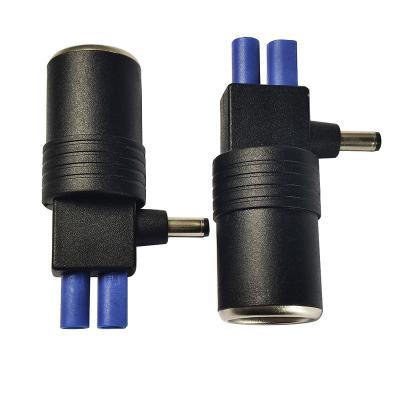 China Extend Car Power Cord JKM 12V24V Multifunctional Car Start Emergency Power Supply Adapter EC5 To Cigarette Lighter DC5521 Male Plug for sale