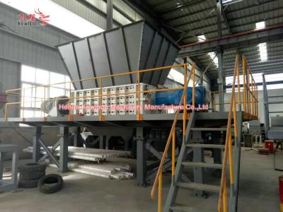 China Industrial Double Shaft Shredder Machine , Heavy Duty Car Crusher Machine for sale