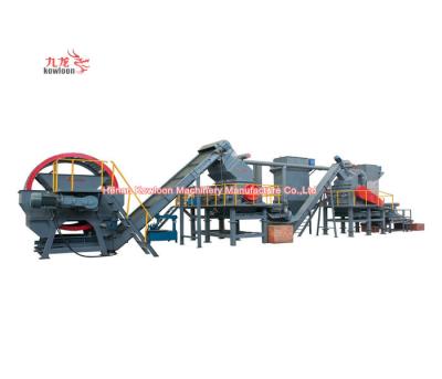 China 1.5 Tph Tire Rasper Tyre Shredding Machine Low Noise 45kw - 132kw Motor Power for sale