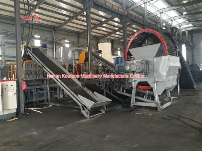 China Low Noise Waste Rubber Recycling Machine , Full Auto Tyre Processing Plant for sale