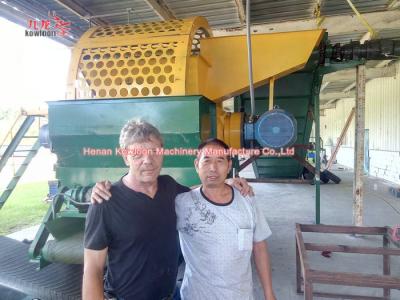 China 3 van de de Band Verscheurende Machine van het faseafval van het Stukjebladen Ontvezelmachine van de de Autoband de Veranderlijke Te koop