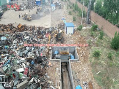 China Intelligent Control Industrial Metal Shredder Steel Wire Shredding Machine for sale