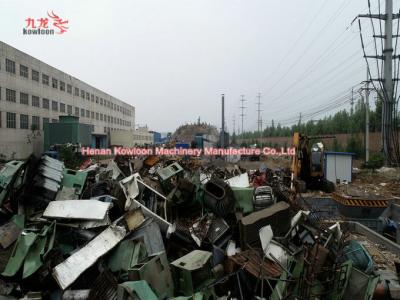 China Estructura pesada de destrozo reemplazable del cortador del metal de la máquina de dos ejes de la trituradora en venta