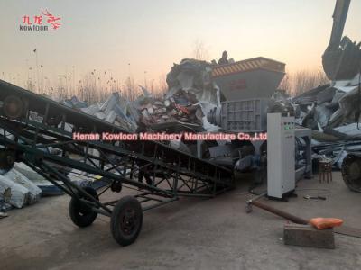 China Stationary Metal Aluminium Shredder Machine 3 Phase 74KW - 320KW Power for sale