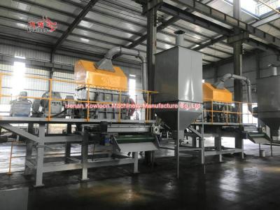 China Low Speed Tire Debeader Machines Waste Tire Recycling Grinder 45kw - 132kw for sale