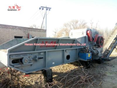 China New Knife Design Biomass Crusher Waste Pallet Crushing Machine 22kw 37kw for sale