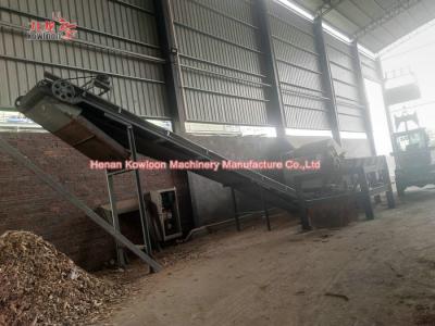 China 50HZ Waste particle wood pallet shredder big capacity High Torque Design for sale