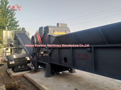 China Specialized Nail Wooden Pallet Shredding Equipment With Strong Cutting System for sale