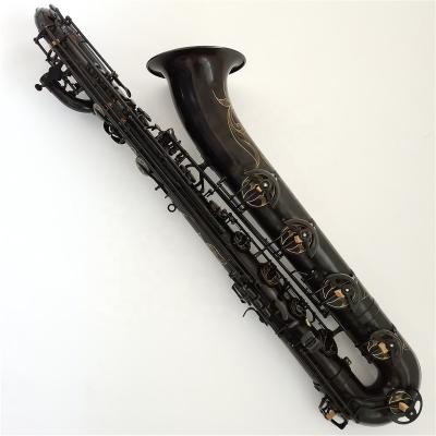 China Vintage Black Low One Black Main Vintage New Process Outdoor Professional Baritone Sax for sale