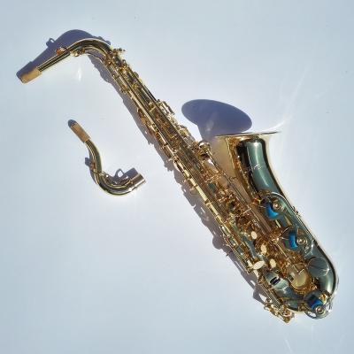 China Gold Lacquer C Melody Saxophone For Professional Player for sale