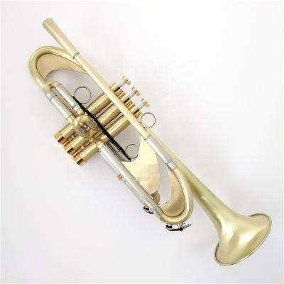 China Matt Lacquer Bb Key Brass Imported From Germany Good Quality Chinese Trumpet for sale