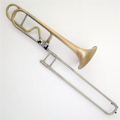 China Professional Model Matt Bb /F Quarter Valve Tenor Trombone for sale