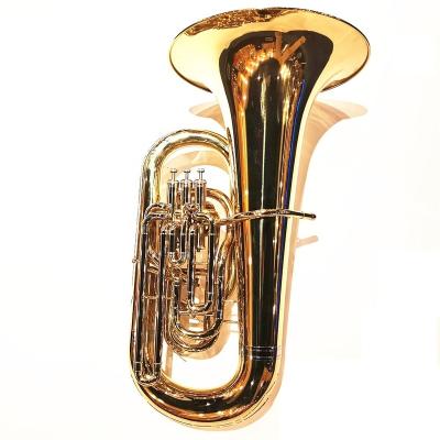 China Gold Lacquer Professional EEB 4X4 Tone Snorkel Tuba for sale