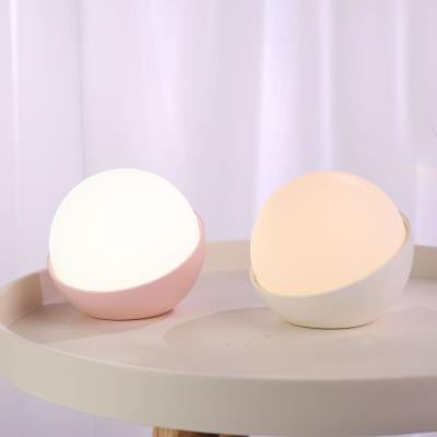 China New Room Bedroom Soft Silicone Small Touchable Adjustable Led Desk Lamp For Baby for sale