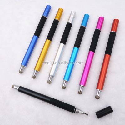 China Cell Phone Fine Tip Disc Stylus Touch Pen For New Styles Of Writing for sale