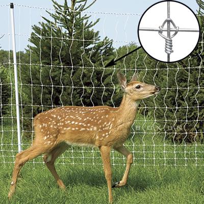 China Tight Knot Woven Fence 1.5mx100m Lock Metal Deer Fence For Shape for sale