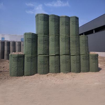 China Fence Military Protective Bastion /Galfan Hesco Fence for sale