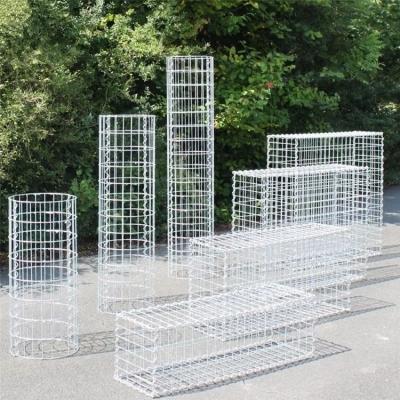 China Gabion Hot Dipped Galvanized Welded Wire Mesh Stone Cage for sale