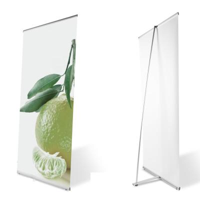 China Display System Custom Design Plastic Steel Portable Retractable Roll Up Banner For Advertising for sale