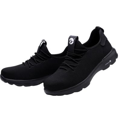 China Breathable Lightweight Breathable Safety Shoes With Steel Toe For Casual Shoes Man Work Trainers for sale