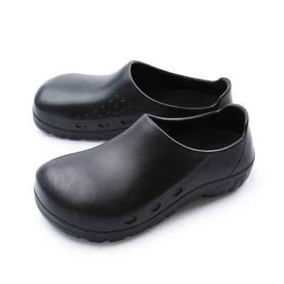 China Steel Toe Kitchen shoes for chefs with steel toe and outsole and EVA rubber anti-slip upper for sale