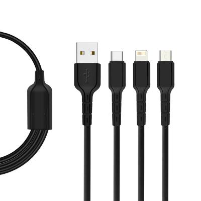 China Usb 2.1A High Quality Max 3 Mic MP3/MP4 Player In 1 Usb Charging Data Cable For Android For Type C for sale