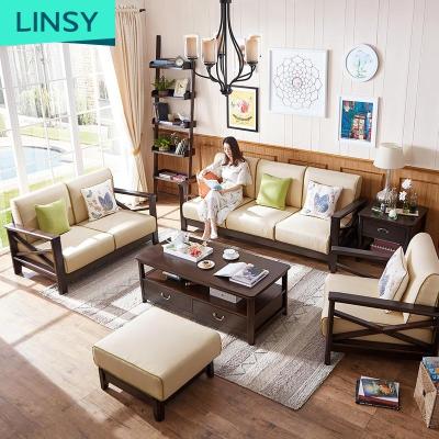 China Latest Modular Pictures New U Shape Lobby Living Room Furniture Wooden Corner Sofa Designs for sale