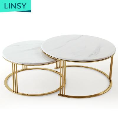 China Luxury Modern Marble Top Coffee Table (Other) Adjustable Living Room Furniture Solid Stone for sale