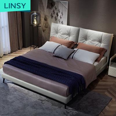 China Factory Price Leather Adjustable Bed Bedroom Furniture Modern Beds (Other) Room Furniture Bed for sale