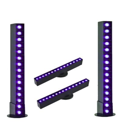 China Hotel 24 LED Bar Party Supplies Christmas Blacklight Birthday Wedding Black UV Light Stage LED Lighting Lamps Wall Wash Stage Light for sale