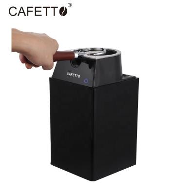 China Sustainable Automatic Coffee Portafilter Cleaner 58mm Power 85W Blow Box Coffee Tools Accessories for sale