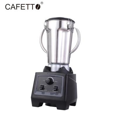 China Outdoor Commercial Blenders Stainless Steel Blender Juicer Blender Manual Control High Capacity 4 Liter for sale