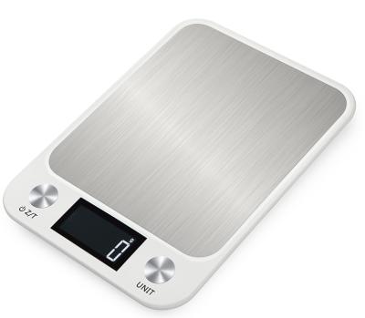 China Wholesale High Quality Weight Amazon Product Kitchen Scale 5kg 11lb Digital Kitchen Food Measuring Scale for sale