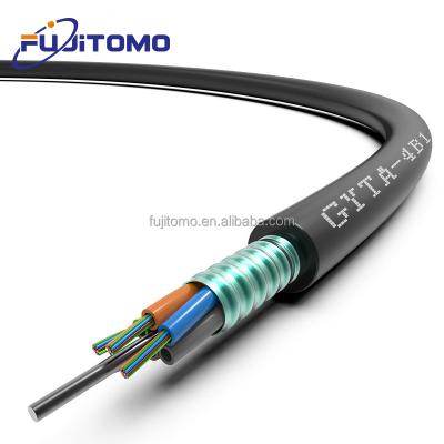 China Telecom communication cable manufacturer for gyxtw gyts GYTA53 12 core 48 core 24 core fibra optica fiber optic cable for sale